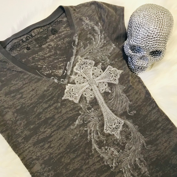 L.O.L. Vintage- Rocker chic tee - Picture 2 of 6